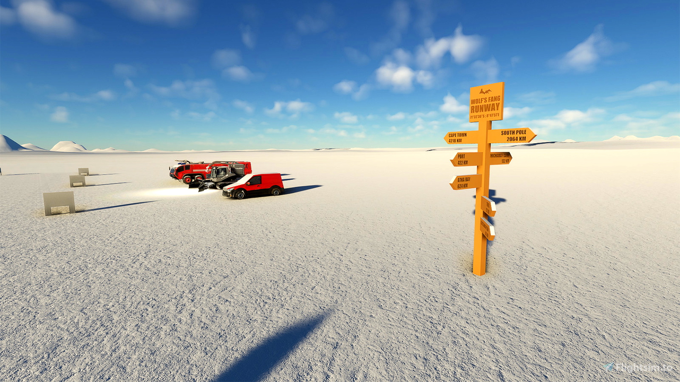 Antarctica Airport Pack for Microsoft Flight Simulator MSFS