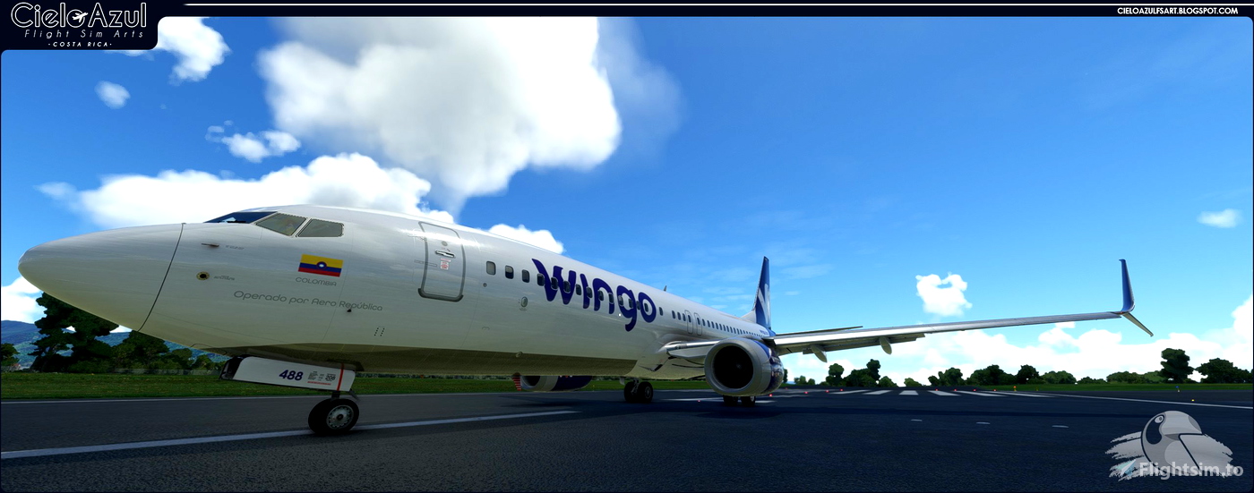 Wingo HP1536CMP PMDG Boeing 737800 [8K] for Microsoft Flight
