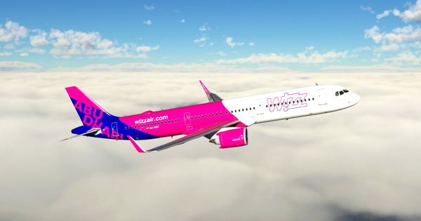 Wizz Air Abu Dhabi "A6-WZC" LatinVFR A321 Neo pratt-and-whitney - for Microsoft Flight Simulator
