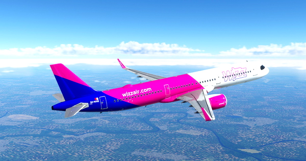 Wizz Air Malta "9H-WAB" LatinVFR A321 Neo pratt and whitney - for Microsoft Flight Simulator
