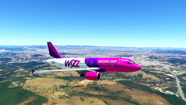 WIZZ OLD A319CEO 8K - for Microsoft Flight Simulator