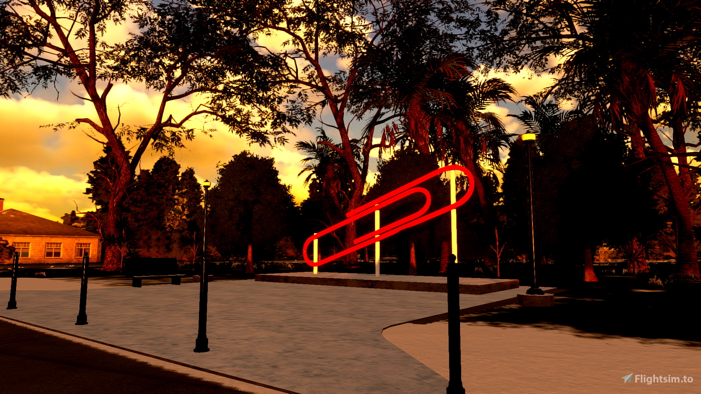 World's Largest Paper Clip Kipling, Saskatchewan for Microsoft Flight