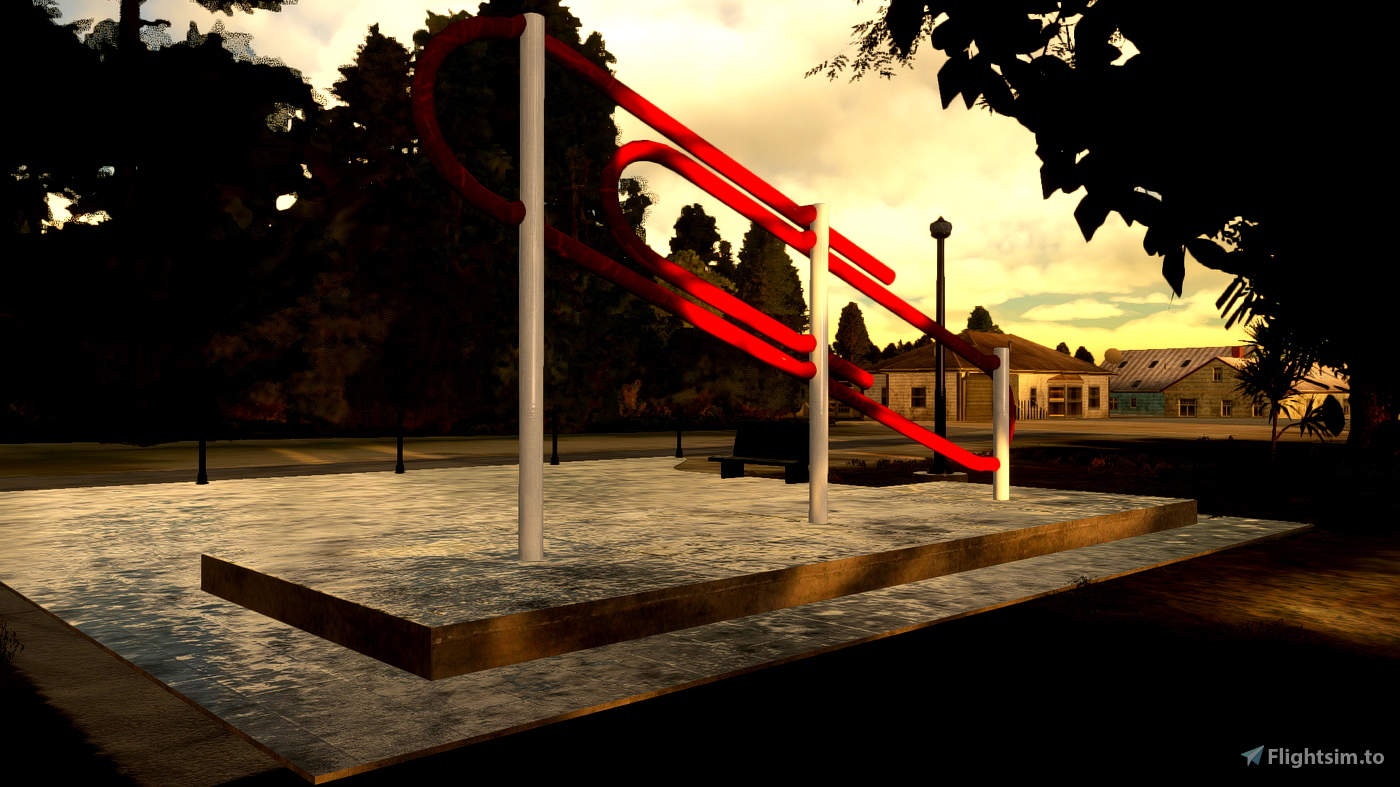 World's Largest Paper Clip Kipling, Saskatchewan for Microsoft Flight