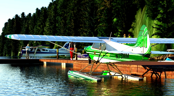 XCub RTMM wheels, floats & ski liveries. - for Microsoft Flight Simulator