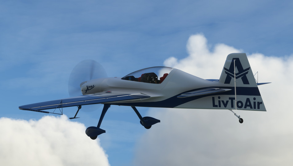 LivToAir - XtremeAir Sbach 342 (XA42) para Microsoft Flight Simulator | MSFS