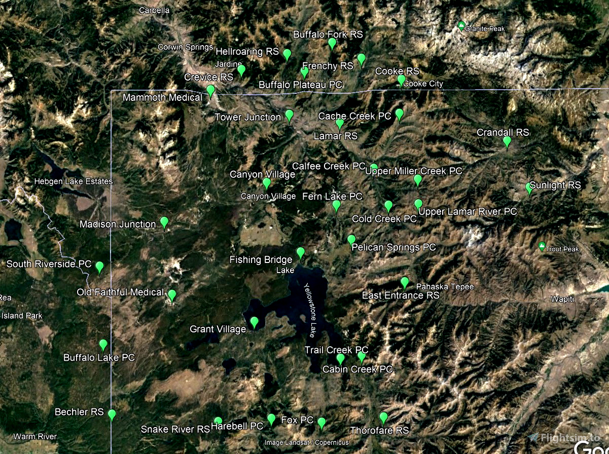 Yellowstone Ranger Stations for Microsoft Flight Simulator | MSFS