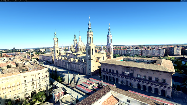 Zaragoza (Saragosse) High detail - for Microsoft Flight Simulator