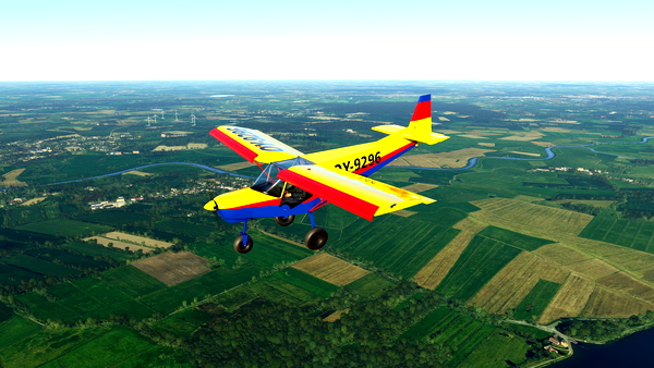 Zenith 701 OY-9296 - for Microsoft Flight Simulator