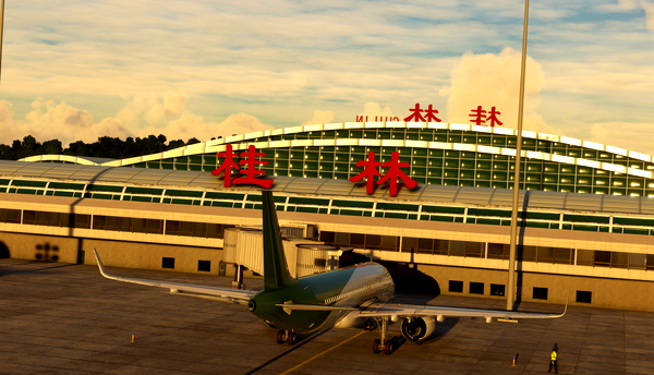 ZGKL Guilin Liangjiang Airport 桂林两江机场 - for Microsoft Flight Simulator