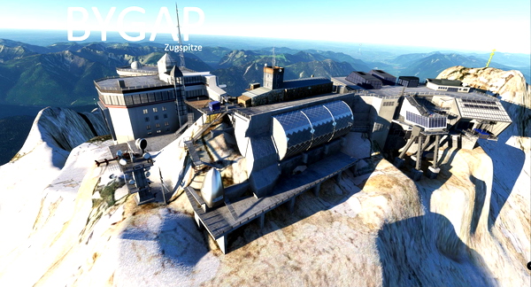 Zugspitze - GAP Scenery - for Microsoft Flight Simulator