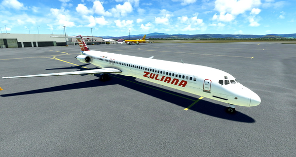 Zuliana Airlines MD-82 - for Microsoft Flight Simulator