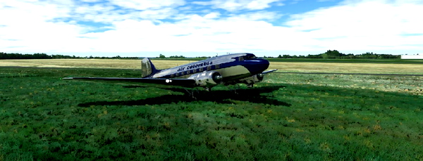 DC3_Air Colombia_HK 1175 +cargo+float - for Microsoft Flight Simulator