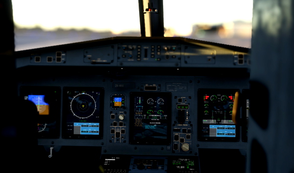 Asobo ATR 42/72-600 (Hans Hartmann) - Blue/Grey Cockpit Texture Mod - for Microsoft Flight Simulator