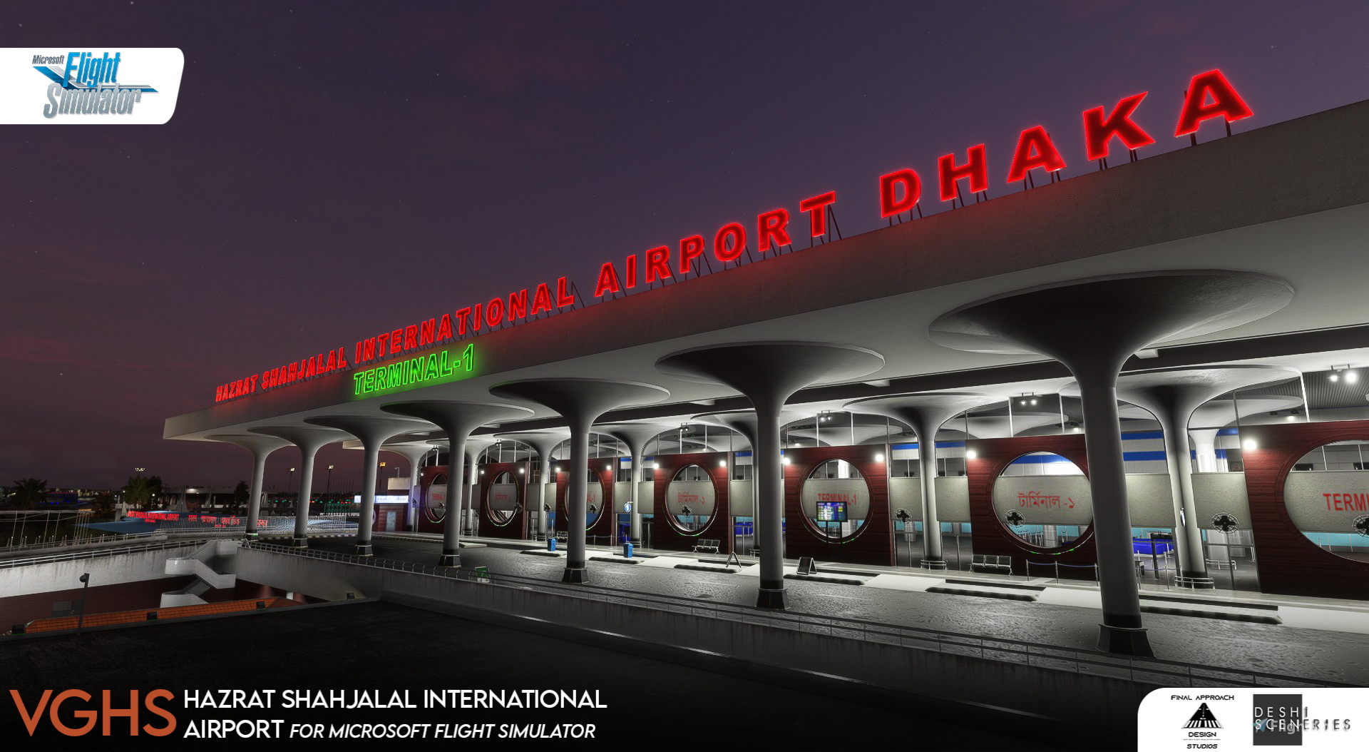 Final Approach Design Studios | VGHS - Hazrat Shahjalal Intl. Airport ...