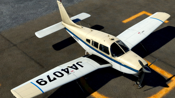 JustFlight PA-28R Turbo III - JA4079 - for Microsoft Flight Simulator