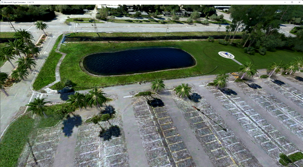42FD Palm Beach State College Heliport - Lake Worth Beach Florida - for Microsoft Flight Simulator