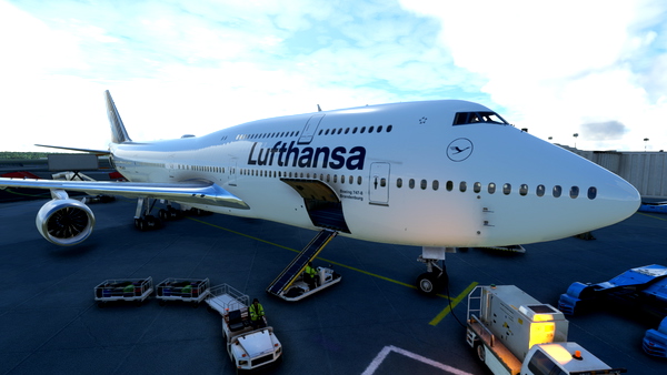 Asobo Boeing 747-8 Lufthansa D-ABYA - for Microsoft Flight Simulator