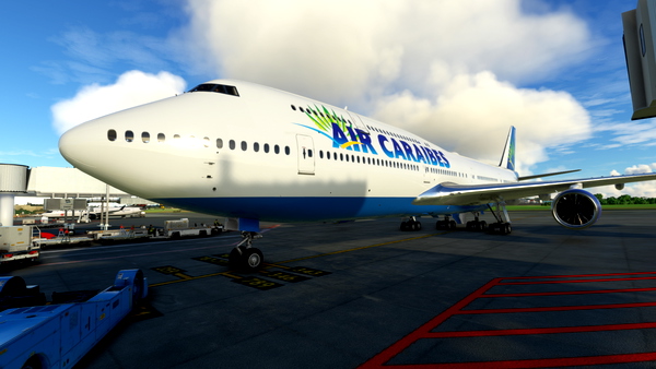 Asobo Boeing 747-8 Air Caraibes Old Livery - for Microsoft Flight Simulator