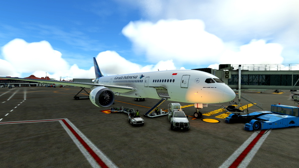 Kuro Boeing 787-8 Garuda Indonesia 8K - for Microsoft Flight Simulator