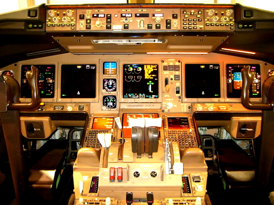 777 Better cockpit textures - for Microsoft Flight Simulator