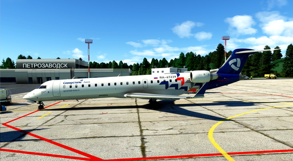 Aerosoft Bombardier CRJ 700 Severstal - for Microsoft Flight Simulator
