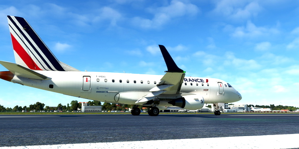 AIR FRANCE F-HBXI - FlightSim Studio E-Jets 170 - for Microsoft Flight Simulator