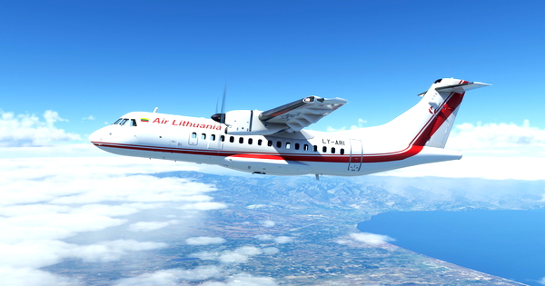 Air Lithuania Hans Hartmann ATR 42-600 - for Microsoft Flight Simulator