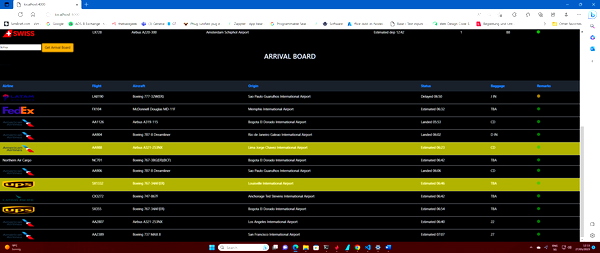 Airport Information - for Microsoft Flight Simulator