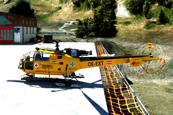 Alouette 3 ÖAMTC Christophorus 5 - for Microsoft Flight Simulator