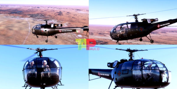 ALOUETTE III-PORTUGAL-ARMY1 - for Microsoft Flight Simulator