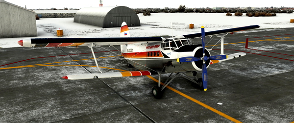 An-2 Naryan-Mar (Нарьян-Мар) RA-33301 (old livery) - for Microsoft Flight Simulator
