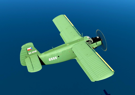 Antonov AN-2, Czech Republic, OK-WHB as requested - for Microsoft Flight Simulator