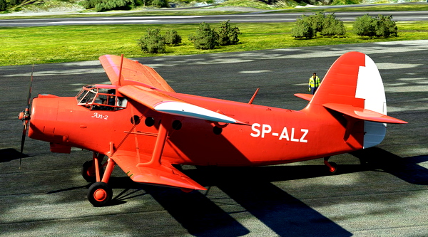 Antonov AN-2, Firefighting Antonov "Lasy Państwowe" as requested. - for Microsoft Flight Simulator