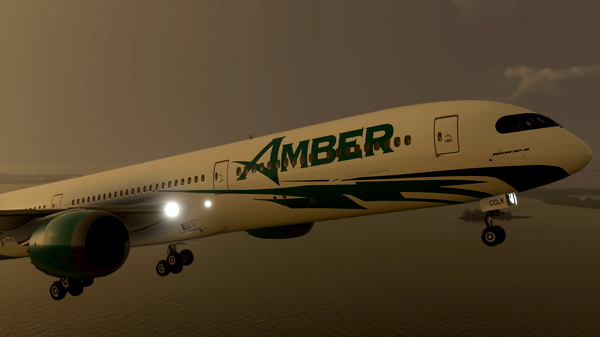787-10 Dreamliner // Amber Virtual // D-CCLK // 4K - for Microsoft Flight Simulator