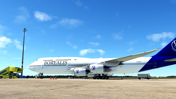 Asobo 747-8i Borealis Livery - for Microsoft Flight Simulator