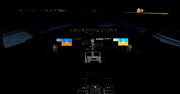 Asobo Aircraft Dimmable VC flood light mod 4 pack - for Microsoft Flight Simulator