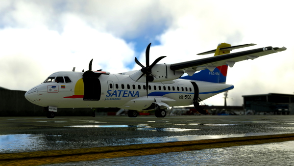 Asobo ATR 42-600 SATENA | 4K - for Microsoft Flight Simulator