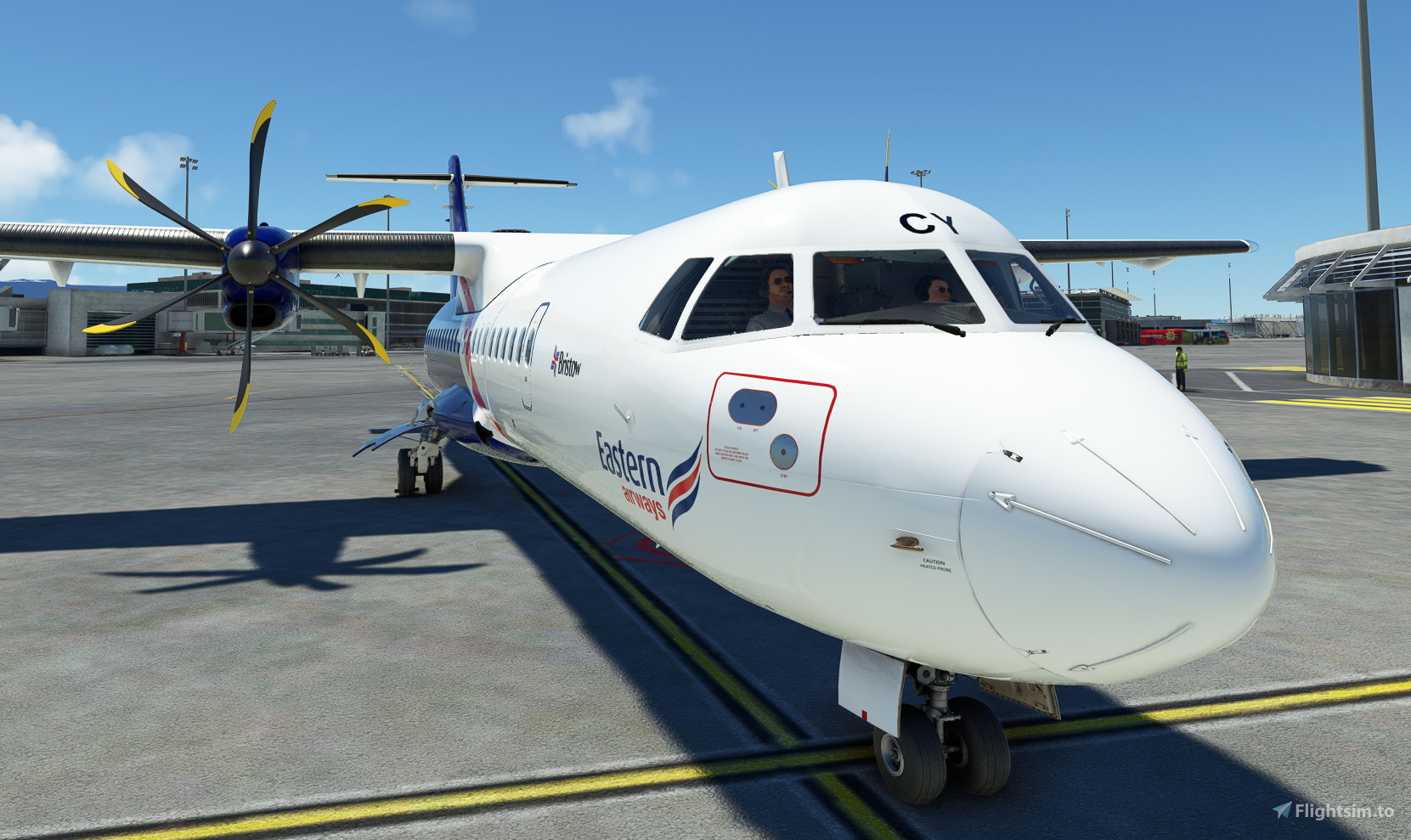 ASOBO ATR 72-600 Eastern Airways G-IACY 3 In 1 [4K] For Microsoft ...