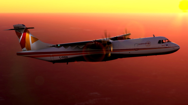 Asobo ATR-72-600 Northstar Air C-FNSN - for Microsoft Flight Simulator