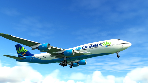 Asobo Boeing 747-8 Air Caraibes - for Microsoft Flight Simulator