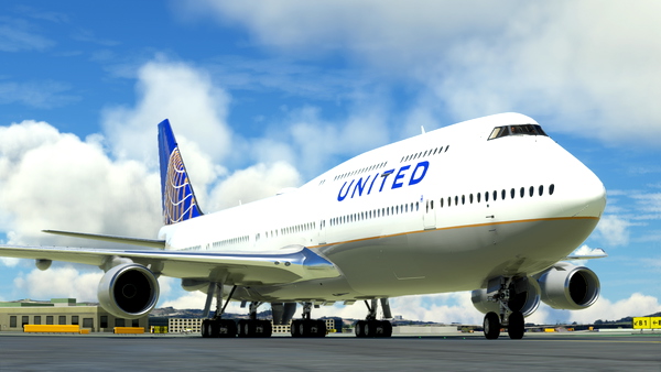 Asobo Boeing 747-8 United Airlines - for Microsoft Flight Simulator
