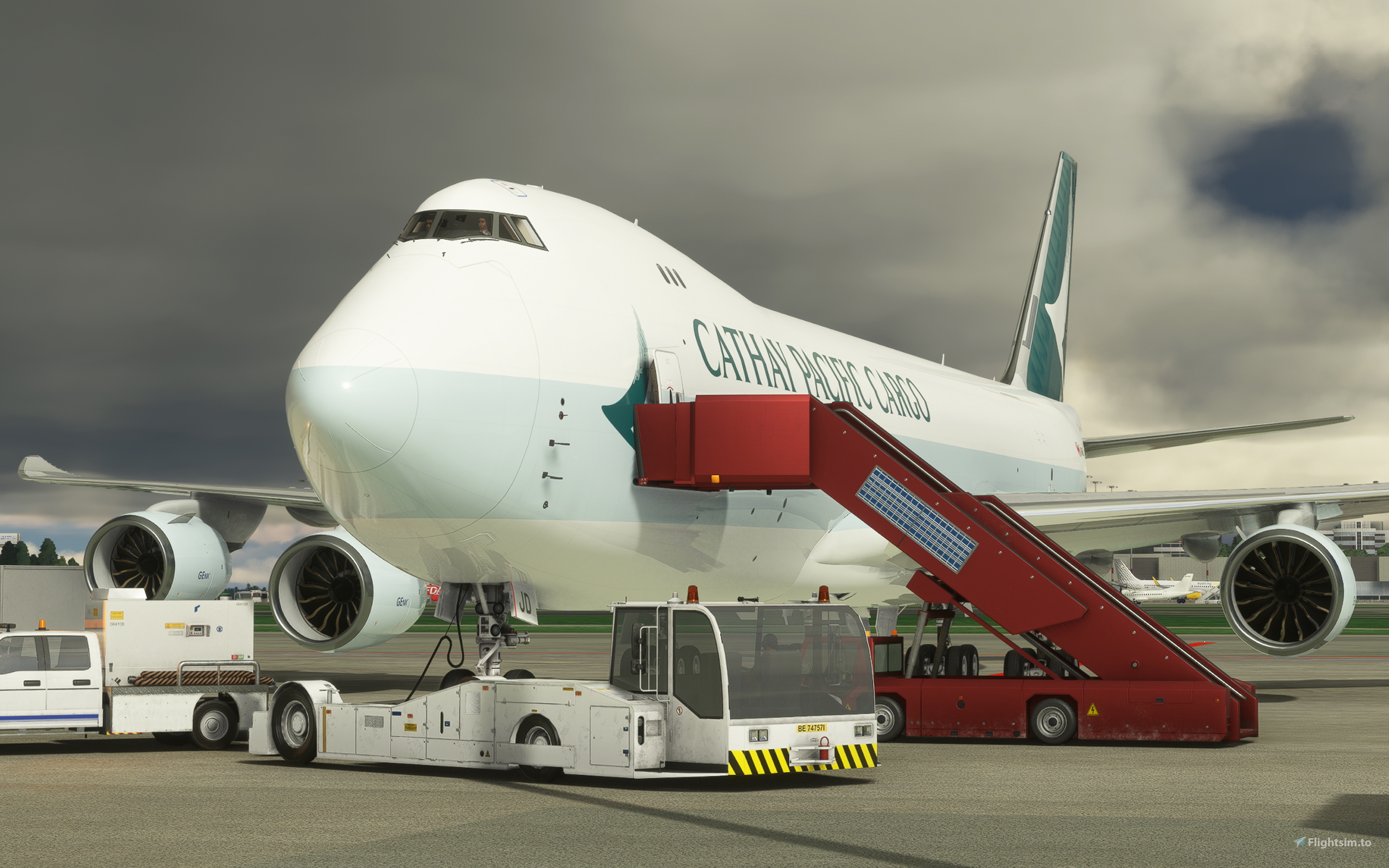 Boeing 747-8F Cathay Pacific Cargo (B-LJD) for Microsoft Flight