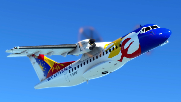 Asobo/Hans ATR 42/600 Air Littoral - for Microsoft Flight Simulator