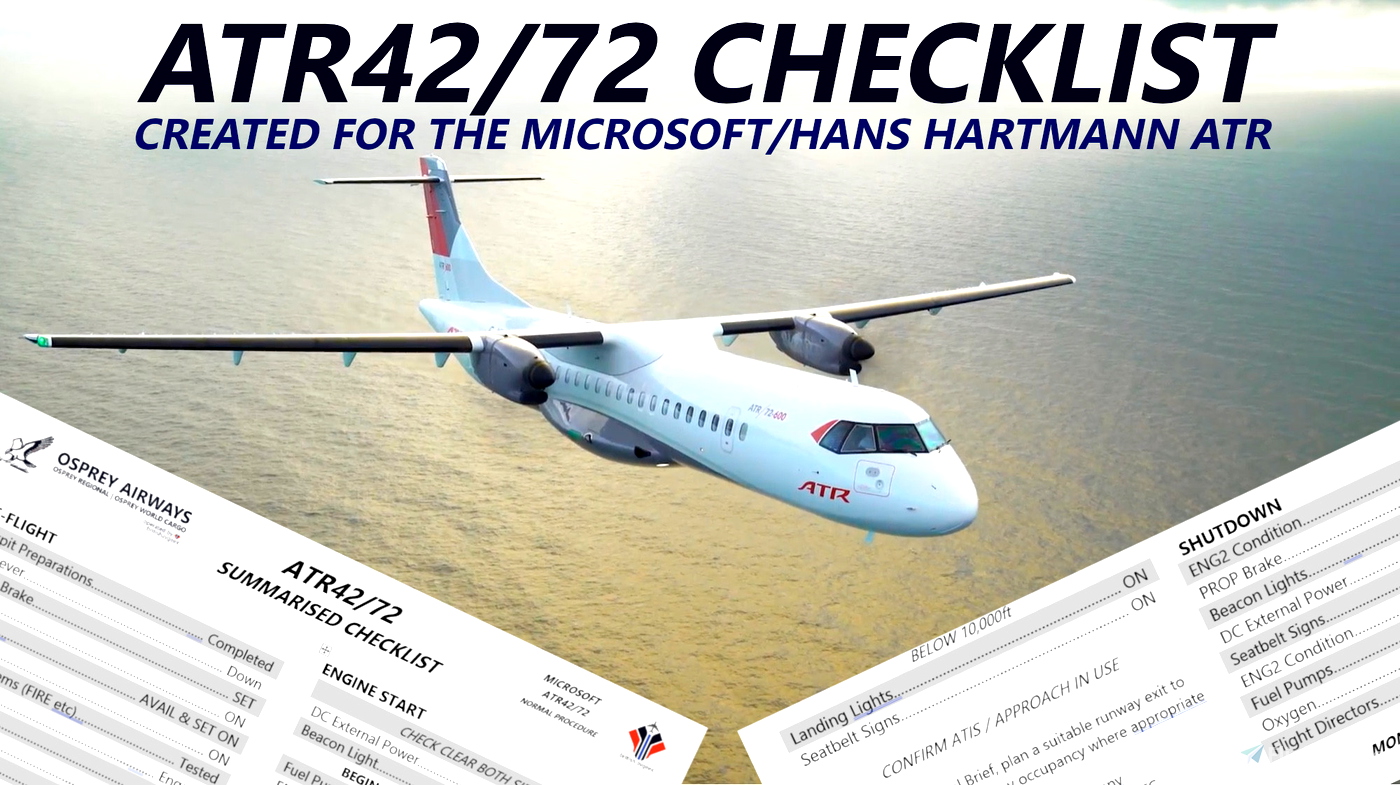 Expert Series I: ATR 42-600 / 72-600 - Official Feedback