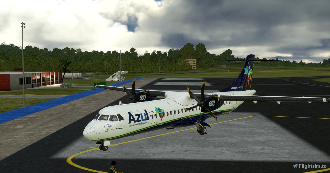 ATR-72-600 Azul linhas aéreas, ATR-72-600 Azul linhas aérea…