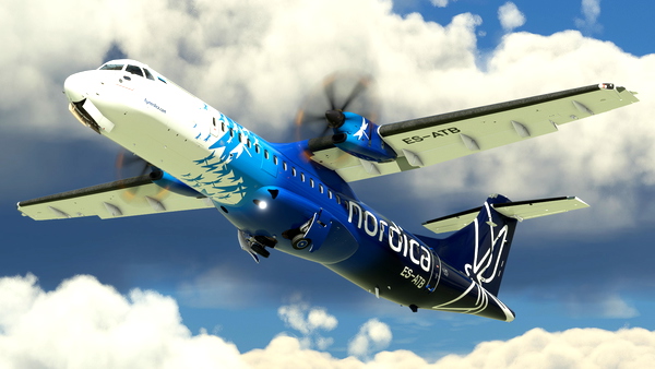 ATR 72-600 Nordica - ES-ATA, ES-ATB - for Microsoft Flight Simulator