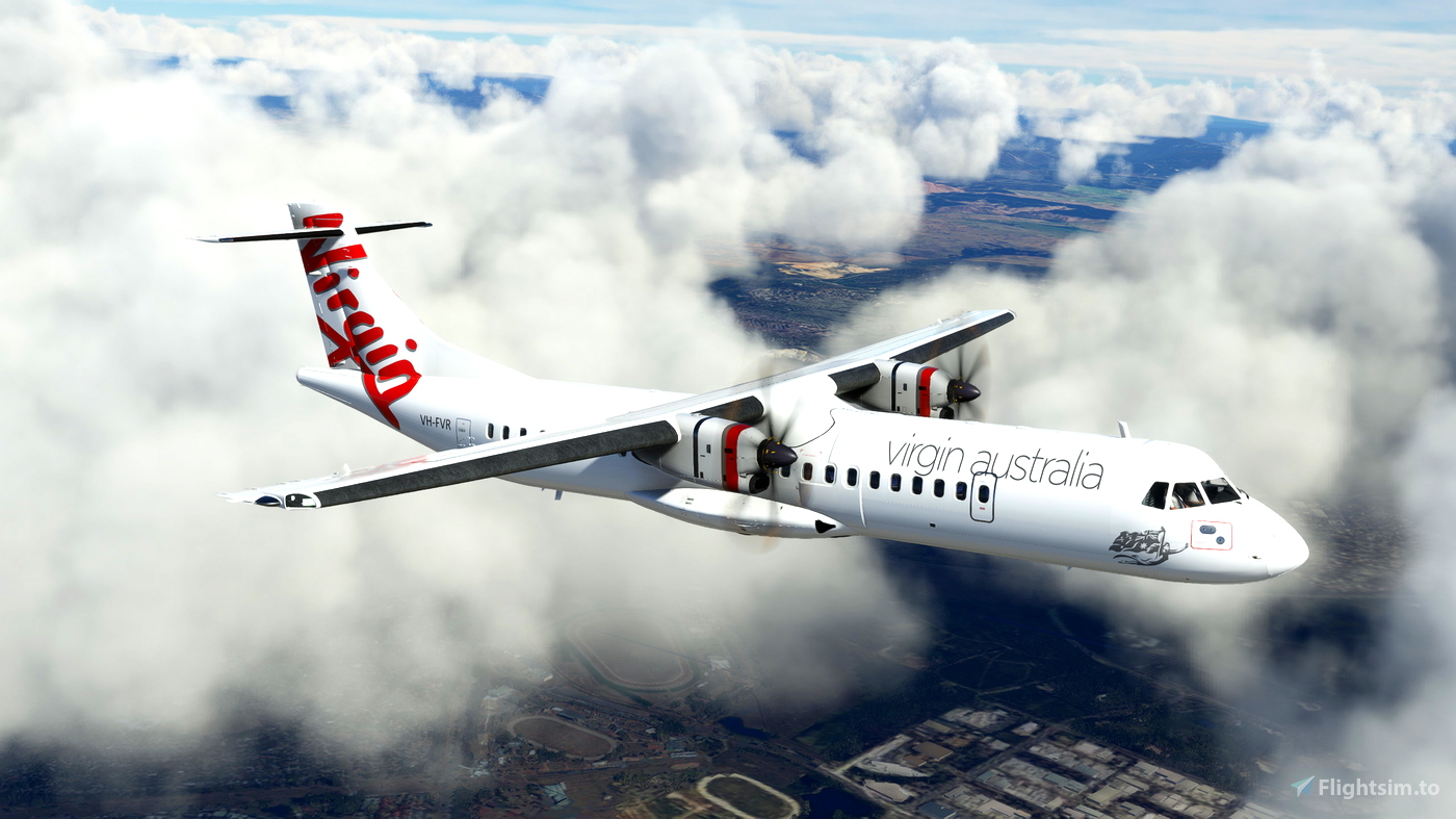 Atr 72 600 Virgin Australia For Microsoft Flight Simulator Msfs