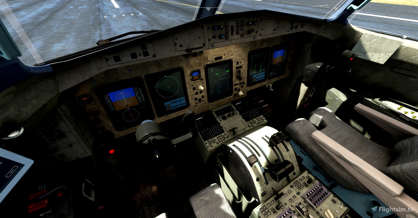 ATR 72 Doomsday's cockpit livery for Microsoft Flight Simulator | MSFS