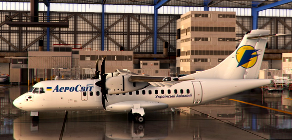ATR42-600 Aerosvit - for Microsoft Flight Simulator