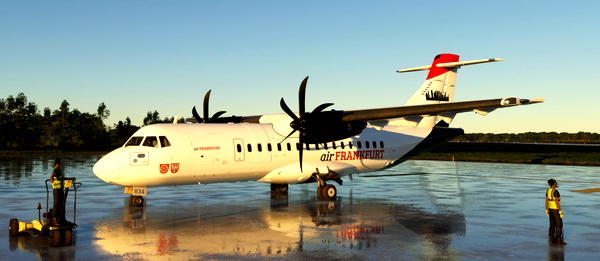 ATR42 Livery Air Frankfurt (fictional) - for Microsoft Flight Simulator